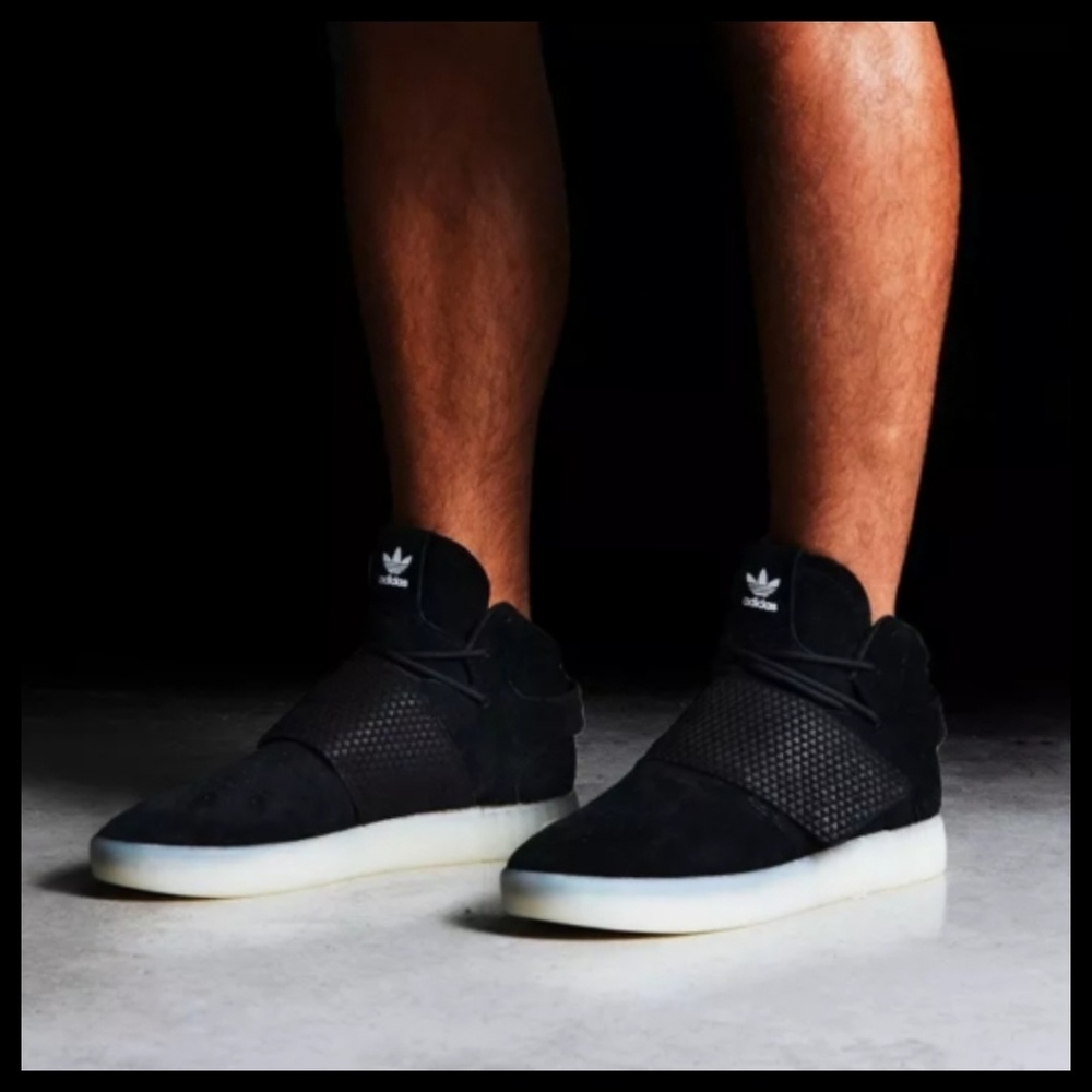 ADIDAS TUBULAR INVADER STRAP SNEAKERS